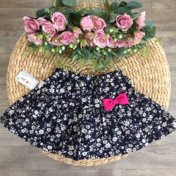 Chân váy hoa thô xuân hè bé gái size 3- 10