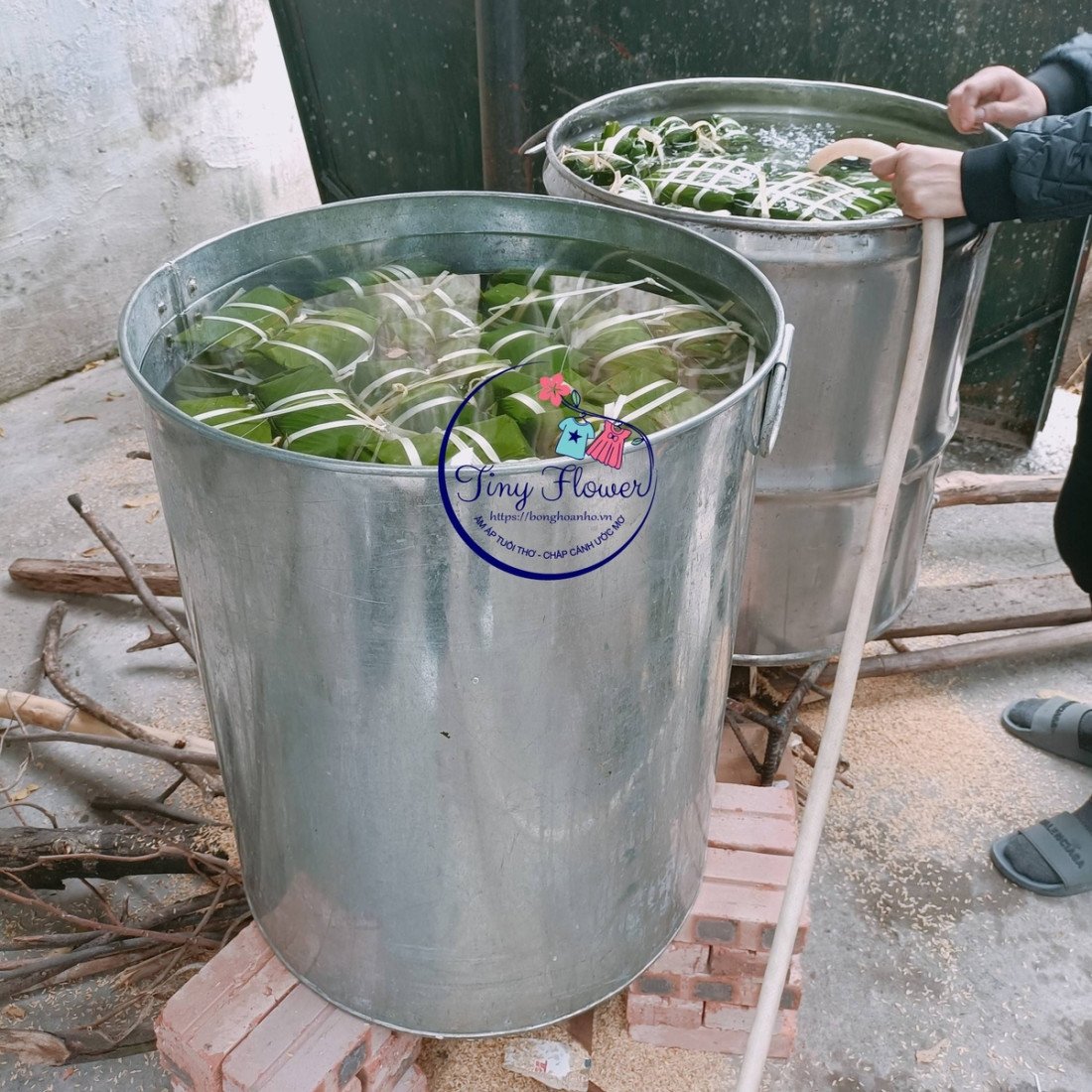 Bán thùng nấu bánh chưng cỡ đại -100 - 120 bánh-No Name-bán sỉ Bán thùng nấu bánh chưng cỡ đại -100 - 120 bánh Bán thùng nấu bánh chưng cỡ đại -100 - 120 bánh-Thùng nấu bánh chưng - nồi luộc bánh chưng