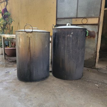 cho thuê thùng nấu bánh chưng cỡ đại - 150 bánh