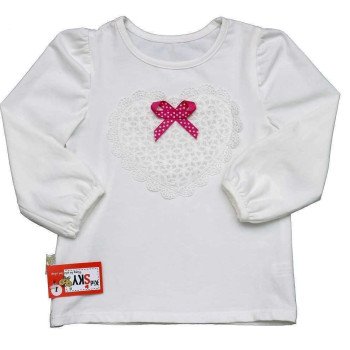 áo thu cổ tròn bé gái-A815225