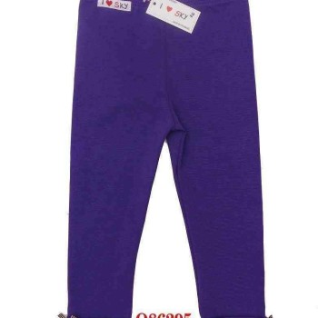 Quần legging gập gấu bé gái- Q86295