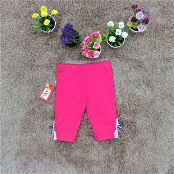quần legging nơ gấu bé gái - Q26157