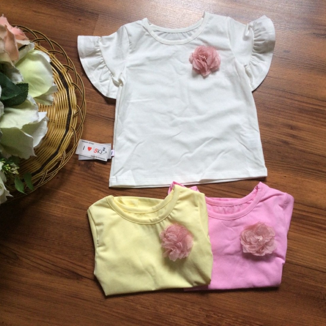 Áo Cotton Bé Gái A48265-