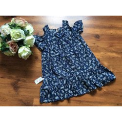 Váy hoa tay trễ Váy hoa tay trễ