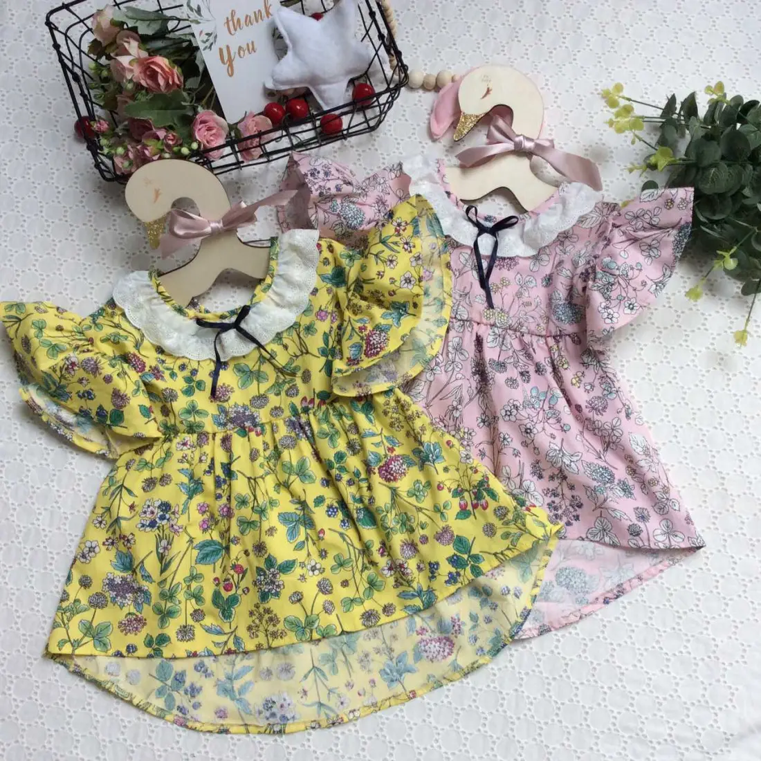 váy vạt lệch ren cổ size 2-6-kidsky-bán sỉ váy vạt lệch ren cổ size 2-6 váy vạt lệch ren cổ size 2-6-