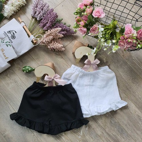 Quần đũi tơ đen trắng - Q69267-kidsky-bán sỉ Quần đũi tơ đen trắng - Q69267 Quần đũi tơ đen trắng - Q69267-